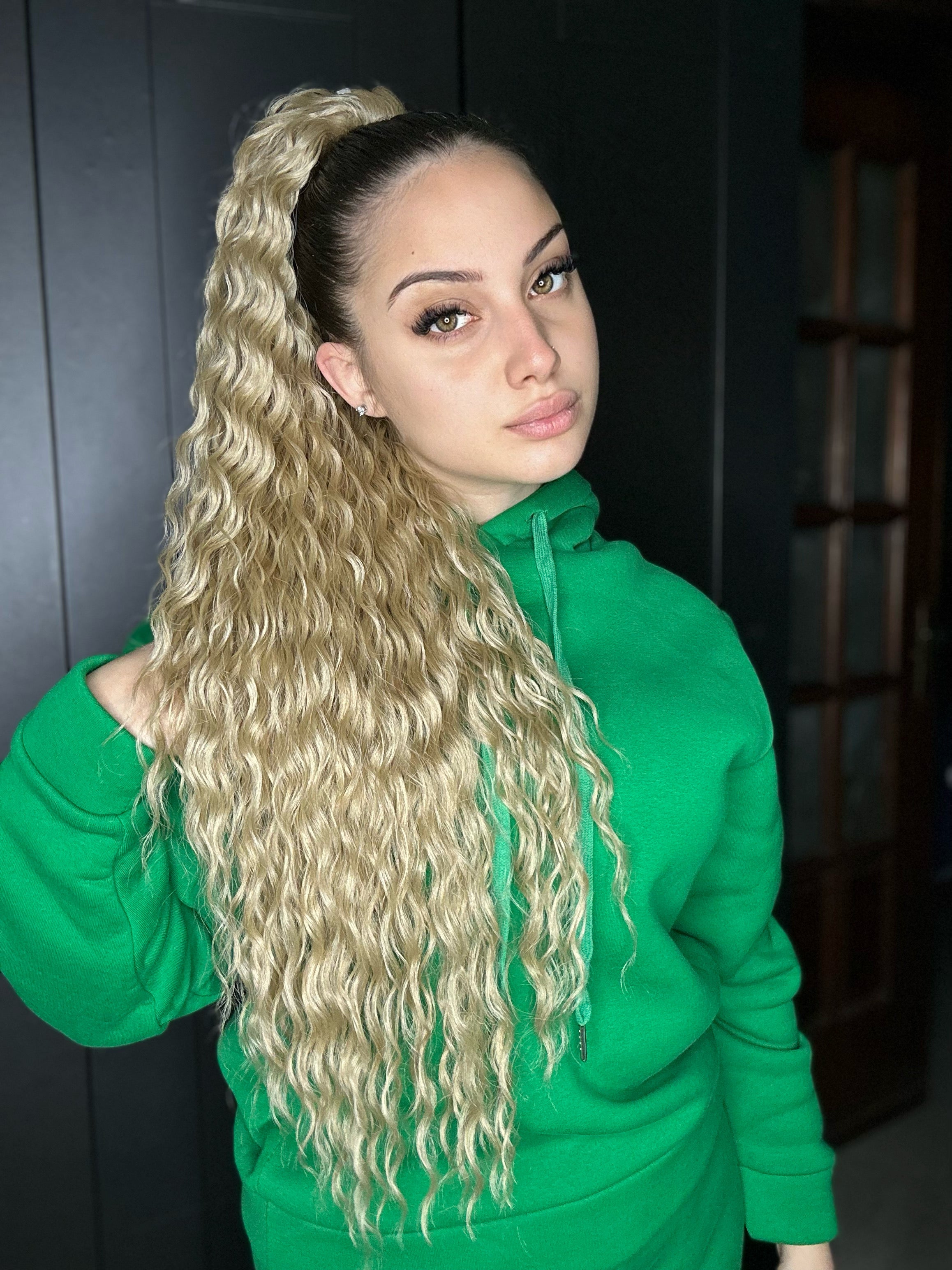 Coda riccia natural Blonde