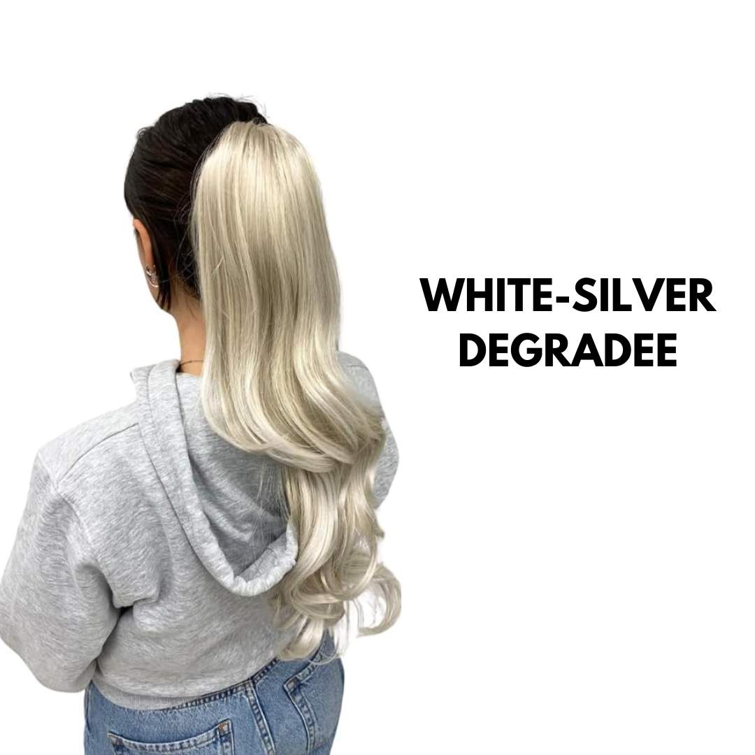 Coda mossa con pinza 50cm