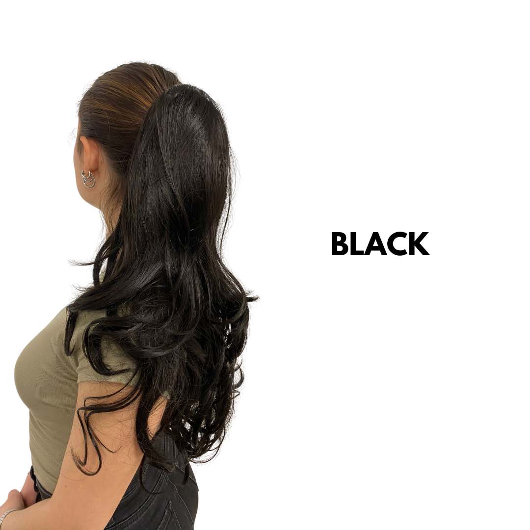 Coda mossa con pinza 50cm