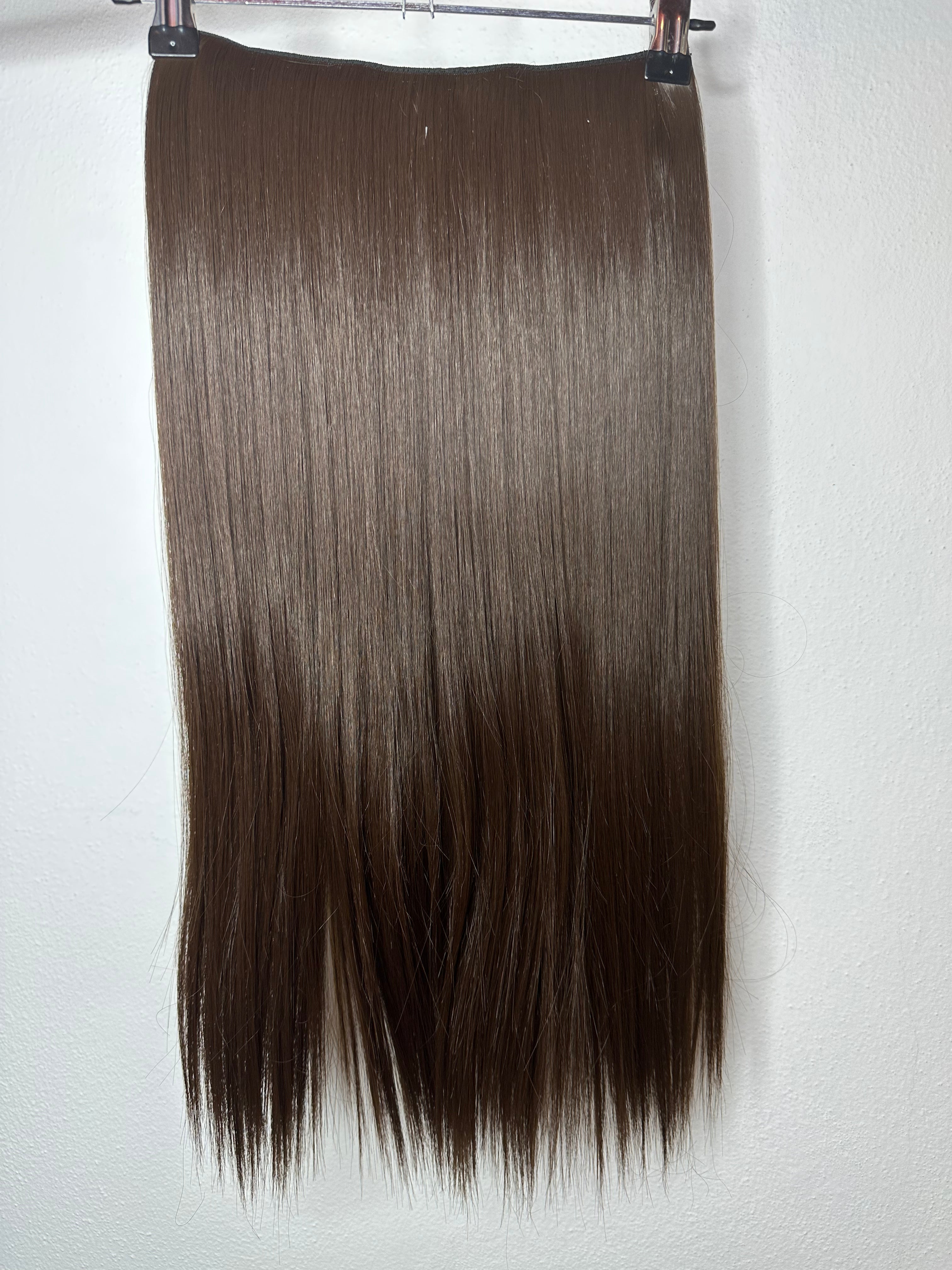 Extension clip fascia unica capelli lisci 60cm 150gr