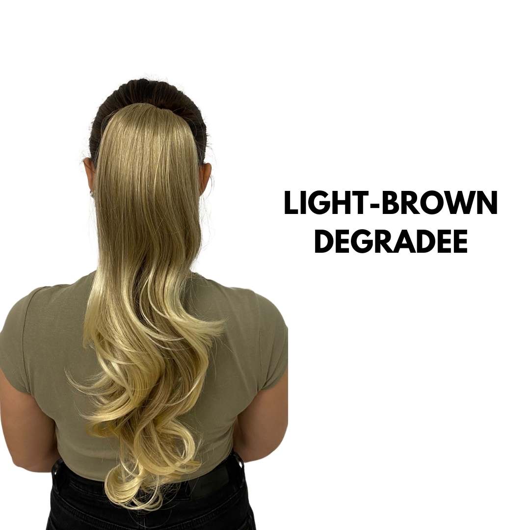 Coda mossa con pinza 50cm