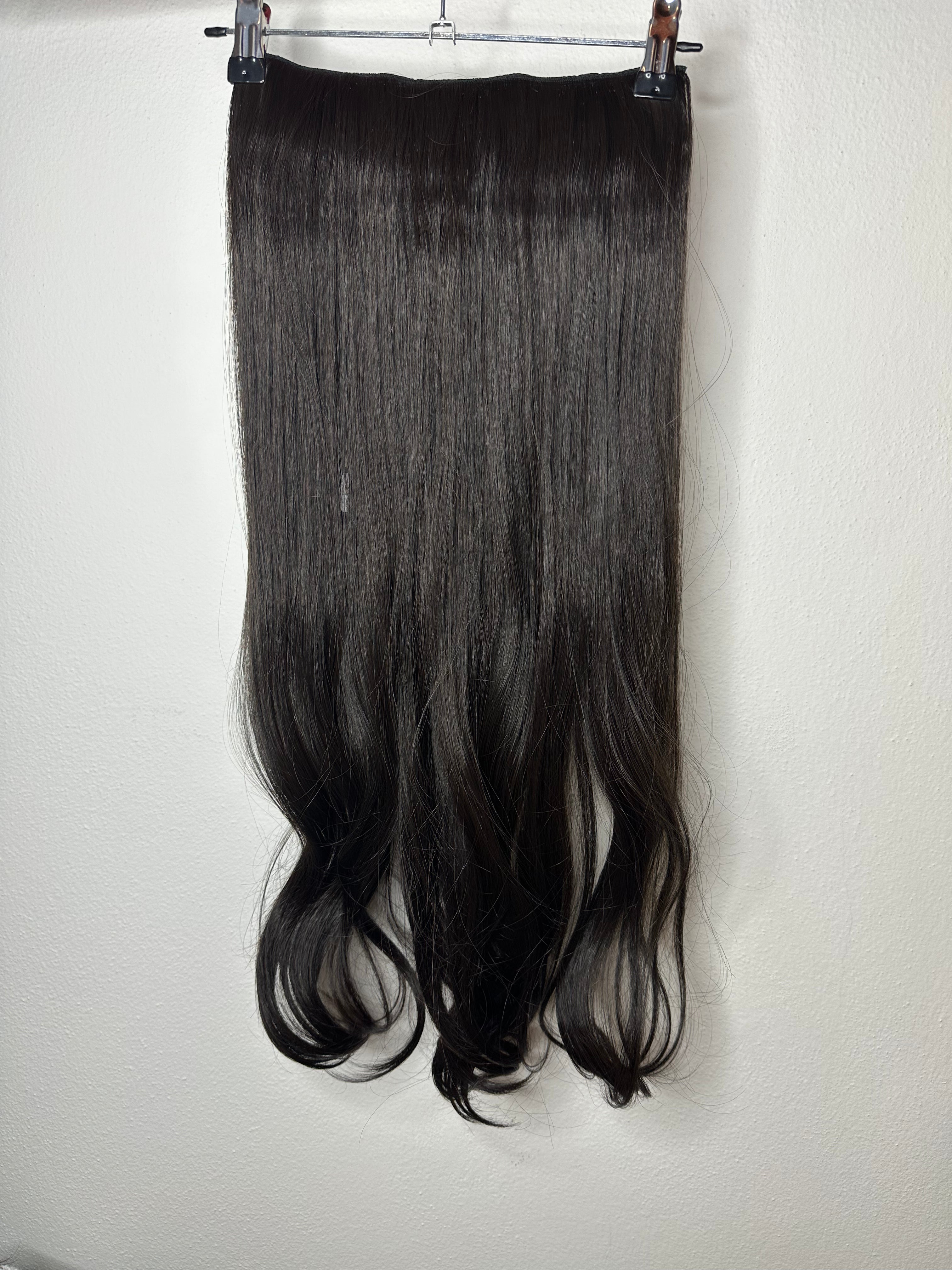 Extension clip fascia unica capelli ondulati 65cm 150gr