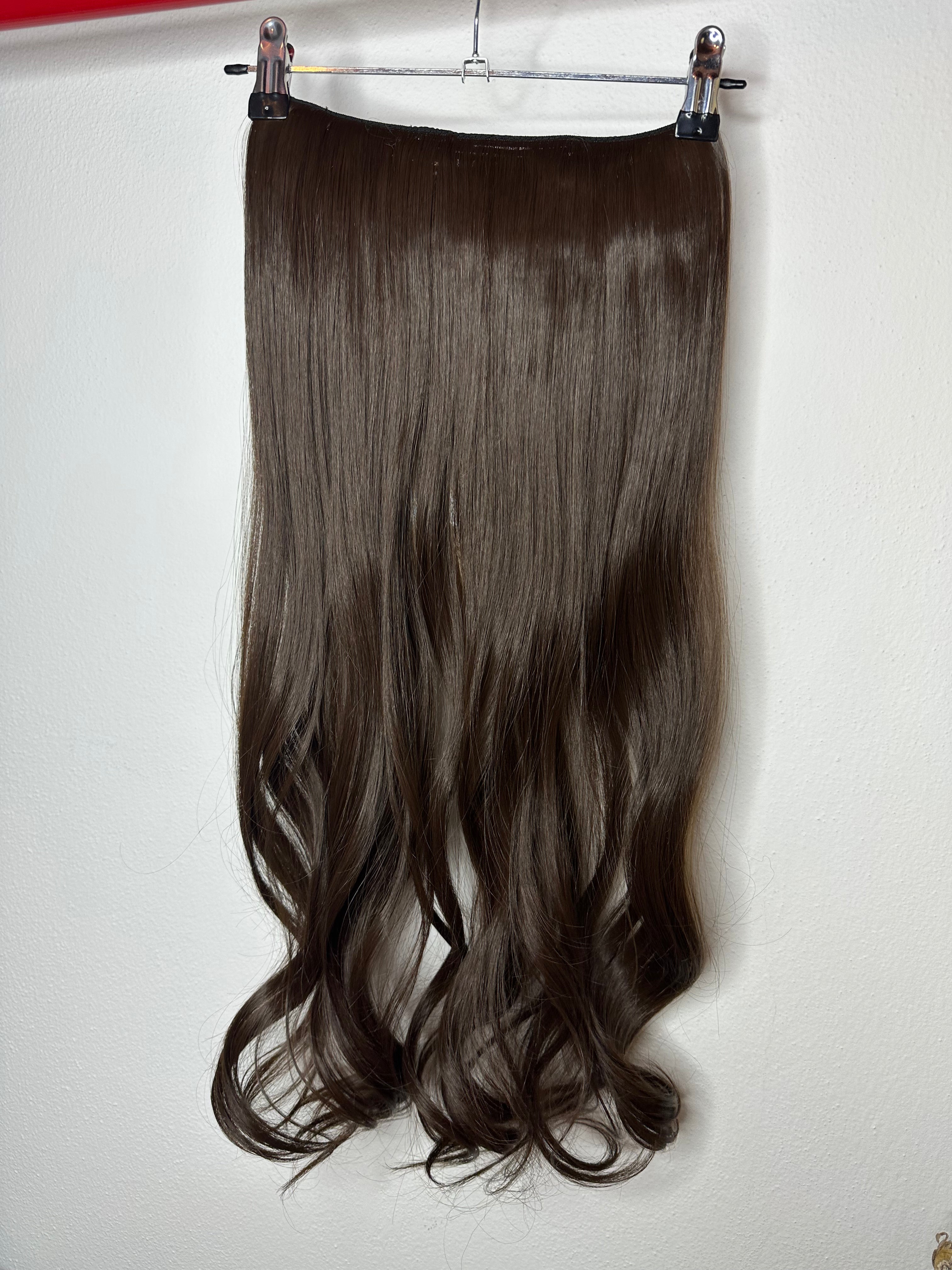 Extension clip fascia unica capelli ondulati 65cm 150gr