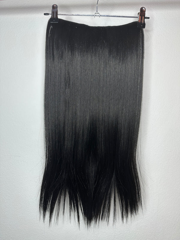 Extension clip fascia unica capelli lisci 60cm 150gr