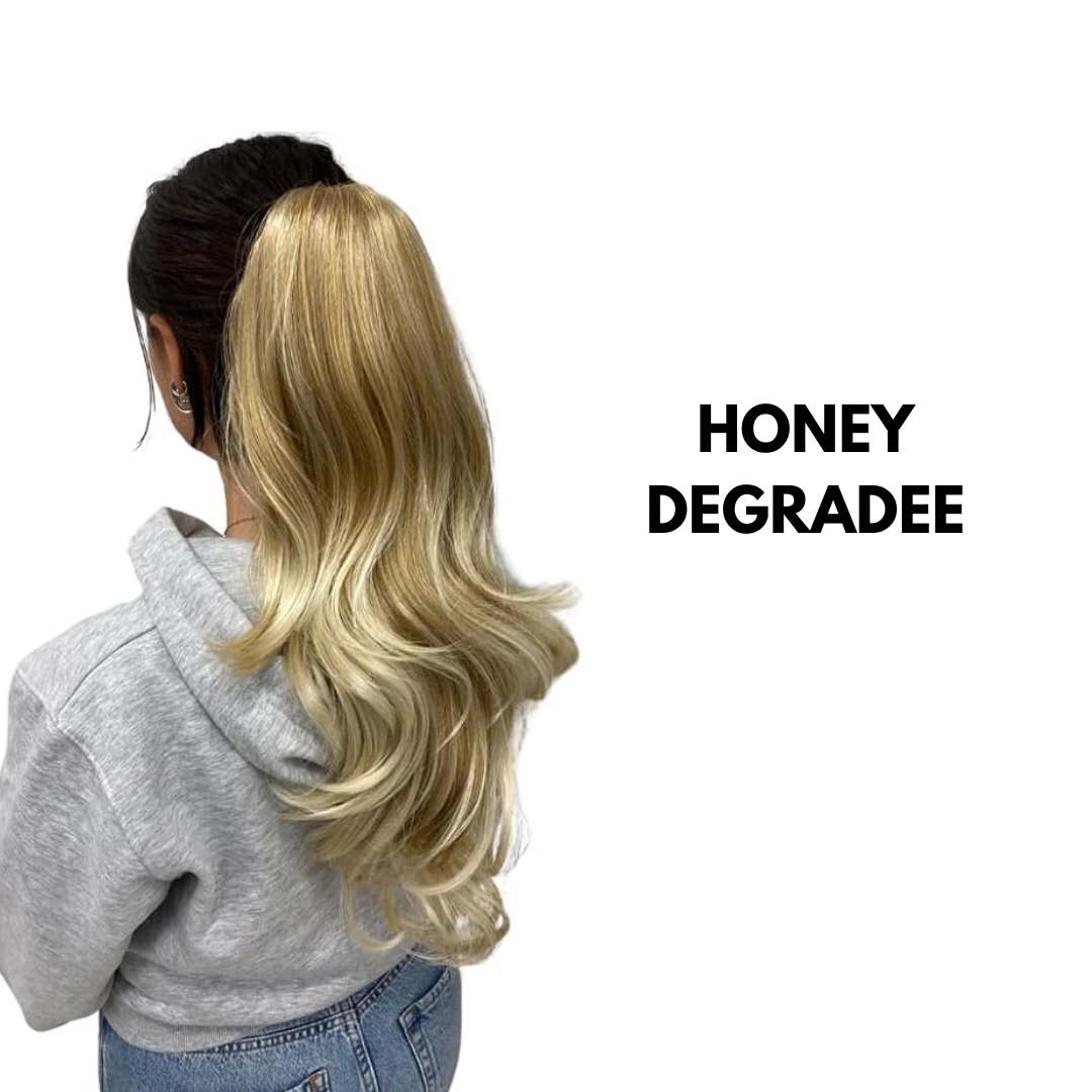 Coda mossa con pinza 50cm