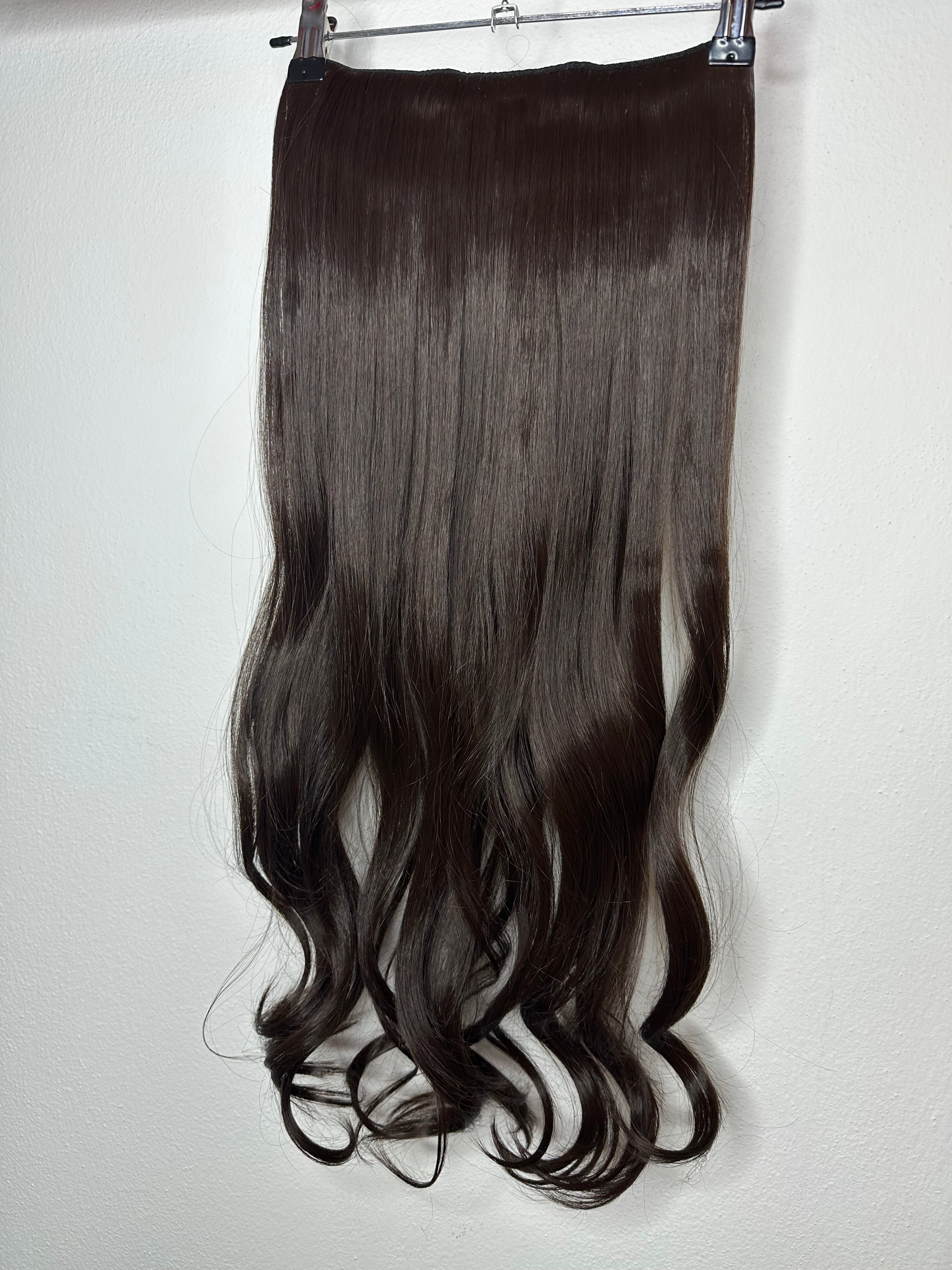 Extension clip fascia unica capelli ondulati 65cm 150gr