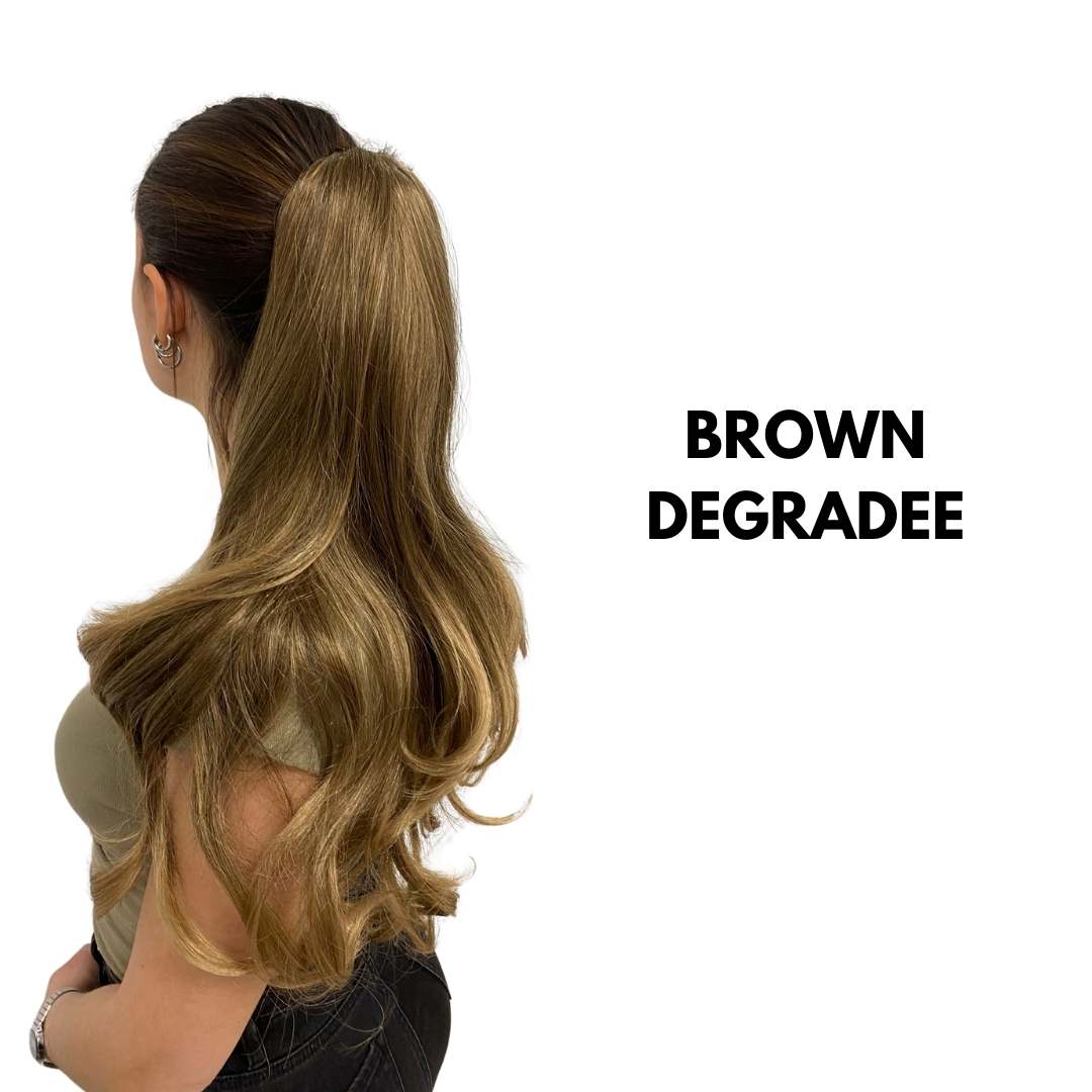 Coda mossa con pinza 50cm